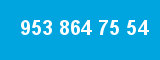 953 864 75 54 953 864 75 54